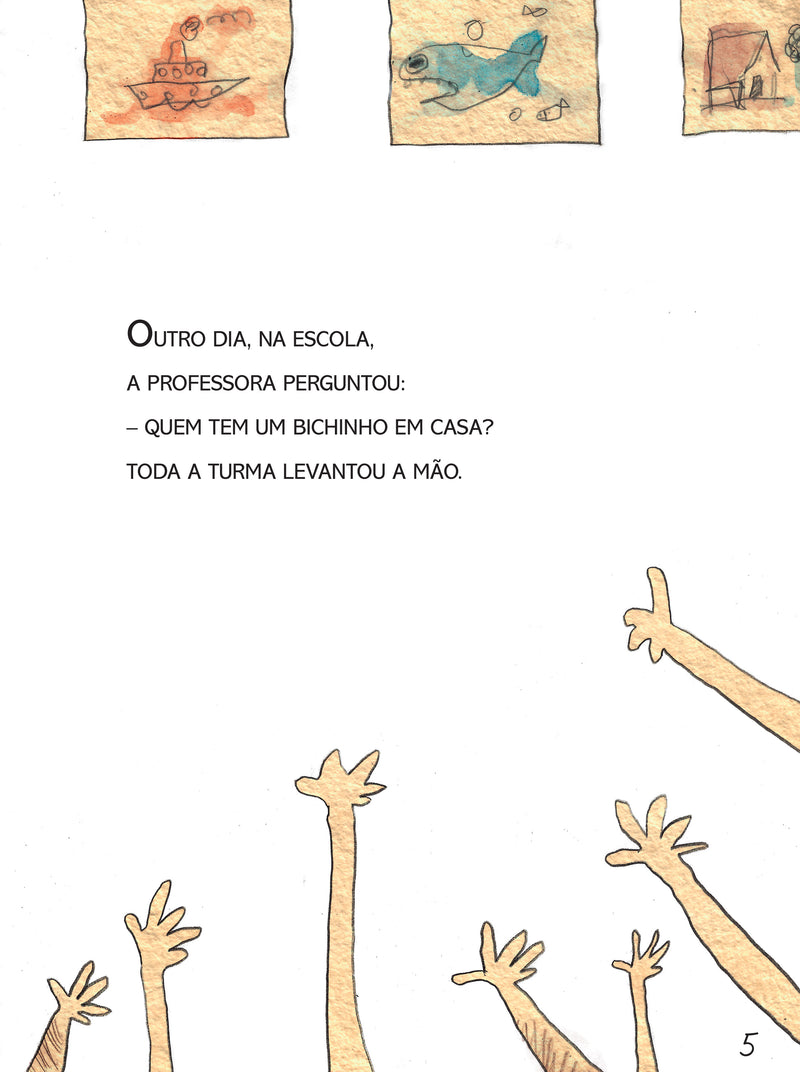 Os bichos lá de casa
