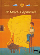 Um elefante... é impressionante!